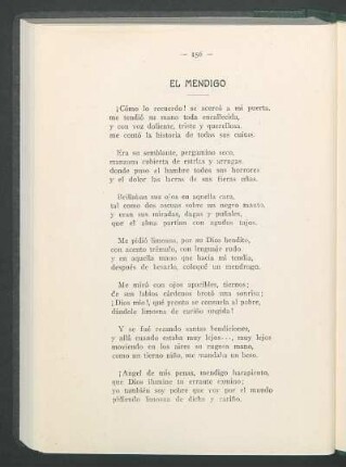 El mendigo