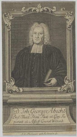 Bildnis des J. George Abicht