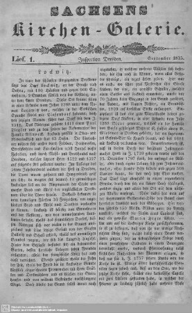 Inspektion Dresden : Lieferung 1-19
