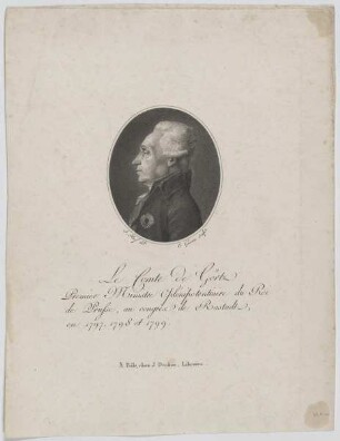 Bildnis des Johann Eustach von Görtz