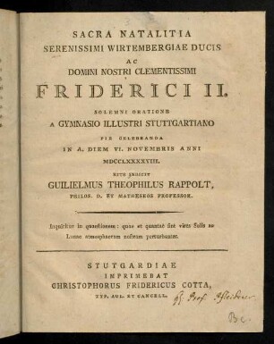 1-28, Sacra Natalitia