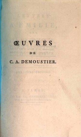 Lettres à Émilie, sur la mythologie, 4