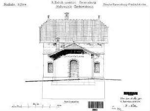 Gerbertshaus: Verwaltungsgebäude Ansicht Nordostseite