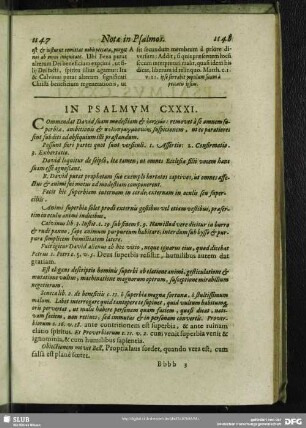In Psalmum CXXXI.[i.e. CXXX.] Psalmus CXXXI.[i.e. CXXX.]