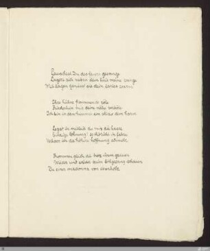 Lauschest Du des feuers gesange : [SW II: H13(Pilgerfahrten)]; [SW II, S. 35/111]