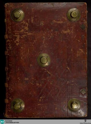 Deutsches Psalterium nebst deutscher Erklärung des Nicolaus von Lyra - Cod. Donaueschingen 187