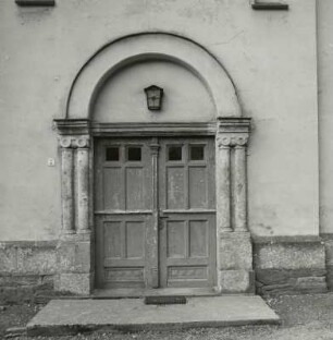 Callenberg. Dorfkirche. West-Portal
