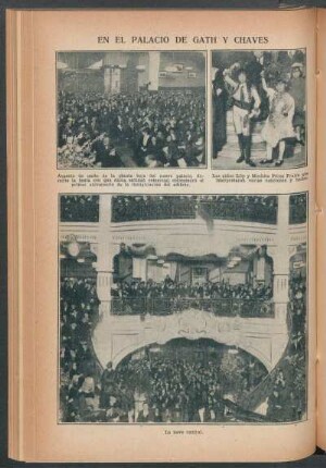 En el palacio de Gath y Chaves - [Ilustración]