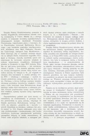23: Helena Kozakiewiczowa, Rzeźba XVI wieku w Polsce