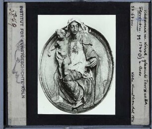 Florenz, Glasierte Terracotta, Madonna mit Kind yy