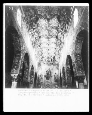 Cappella Palatina — Langhausgewölbe