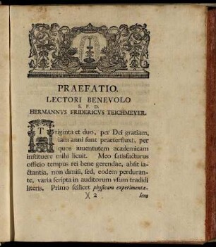 Praefatio. Lectori Benevolo [...]