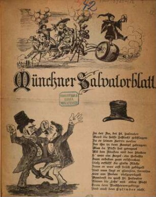 Münchener Volksschriften, [12]. Münchner Salvatorblatt