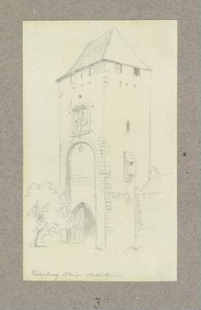 Der Martinsturm in Ladenburg