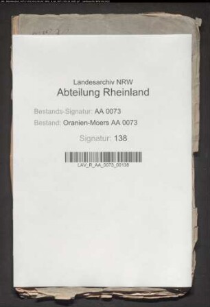 Vererbpachtung verschiedener Parzellen des Homberger Wards.