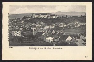 34, Tübingen von Norden, Ammerthal.