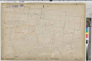 Grafschaft (Schmallenberg), Umlegung Grafschaft, Bl.4 Zuteilungskarte Flur 4