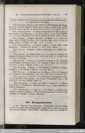 IV. Decimalbrüche