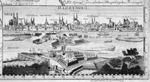 Charte des Herzogtums Magdeburg mit seinen Creisen und Ländern