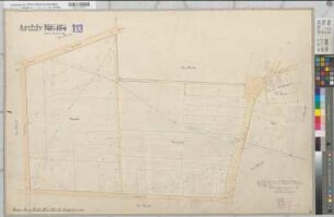 Buer (Gelsenkirchen), Umlegung Buer-Resse, Urkarte 2 Flur 93