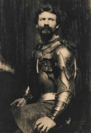 "Man in Armor (Self Portrait)"