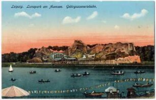 Leipzig : Lunapark am Auensee ; Gebirgsszeneriebahn