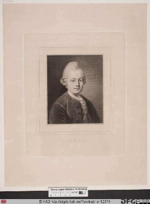 Bildnis Gotthold Ephraim Lessing