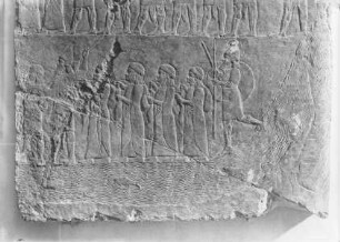 Szenen aus der Darstellung einer Stadteroberung, Relief aus dem Palast von Ninive