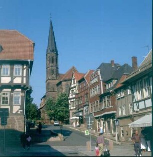 Heiligenstadt. Blick zur Pfarrkirche St. Martin