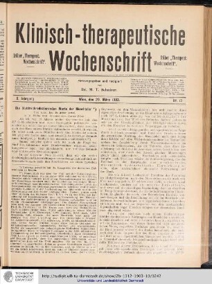 Nr. 13, 29. März 1902