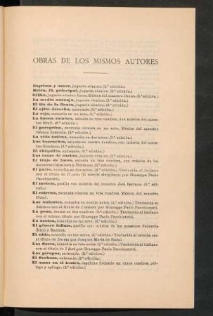 Obras de los mismos autores