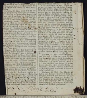 49r-49v Zeitungsmeldungen