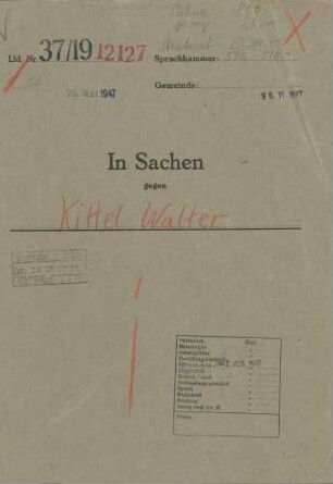 Kittel, Walter