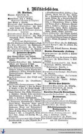 Behörden, Lehranstalten, Vereine, öffentliche Blätter und Zeitschriften.