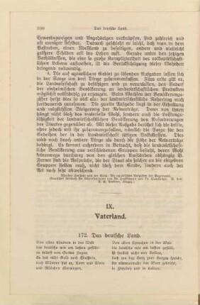 IX. Vaterland