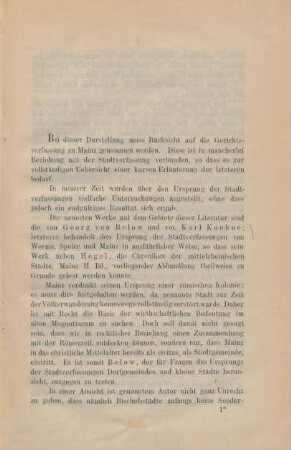 Mainzer Civilrecht im vierzehnten und fünfzehnten Jahrhundert ...