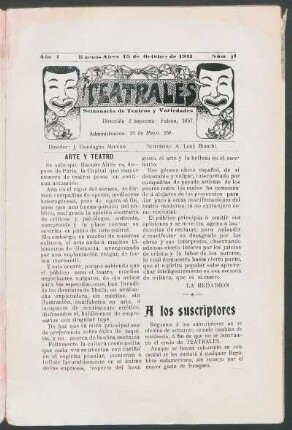 Arte y teatro
