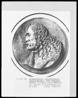 Modell zu einer Dürer-Medaille