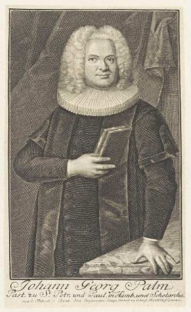 Bildnis des Johann Georg Palm