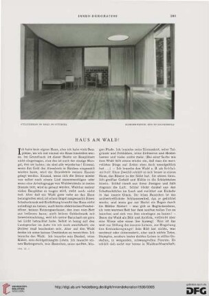 47: Haus am Wald!