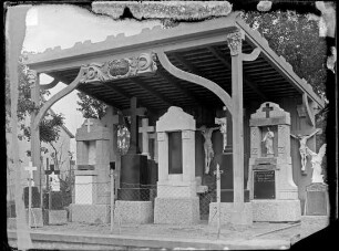 Ausstellungpavillon für Grabmäler der Steinbildhauerei Bernhard in Buchen