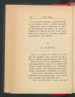 V La partida