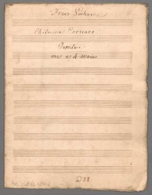 "Catharina Cornaro Königin von Cypern - Excerpts; Arr; pf 4hands; op. 71". - BSB Mus.Schott.Ha 6834-2