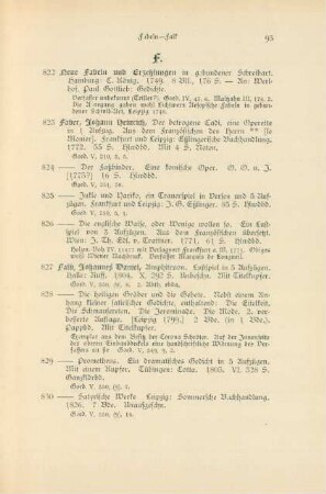F (Nr. 822 - 1008)