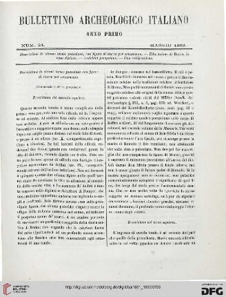 Descrizione di alcune tombe puteolane con figure di stucco per ornamento