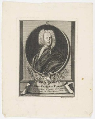 Bildnis des Wilhelmvs Fridericvs Pistorivs
