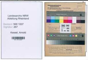 Entnazifizierung Arnold Kessel , geb. 09.05.1895 (Landwirt)