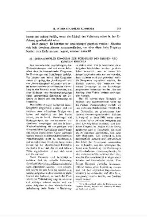 III. Internationaler Kongress zur Förderung des Zeichen- und Kunstunterrichts