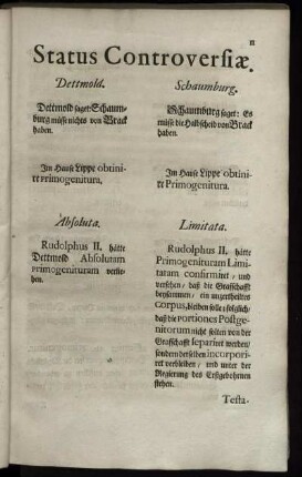 Status Controversiæ.