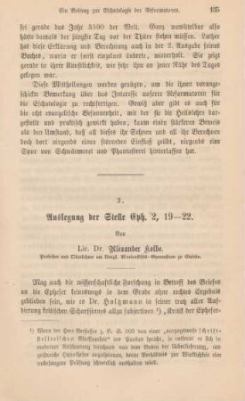 135-150 Auslegung der Stelle Eph. 2, 19-22.